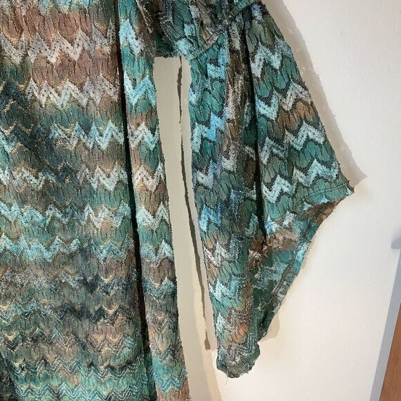 Joyce Dress, Size M, Sparkle Lace Overlay Mini, Statement Sleeves. Lana del Rey - Picture 3 of 14